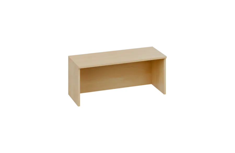 CNN 2 - 80 nástavba stolová, deska 25 mm, 342x800x340, bříza světlá